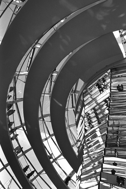 Reichstag Dome by Norman Foster, Berlin, Germany, November 2006