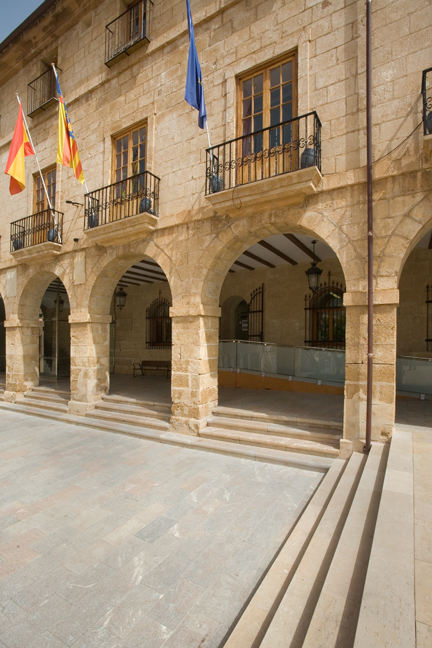 Denia Town Hall, Denia, Spain, June 2012
