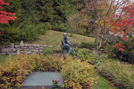 Friedhof Fluntern, Zürich, Switzerland, November 2018